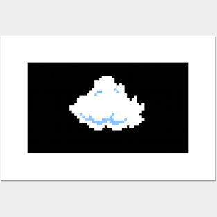 8-bit Cloud Posters and Art